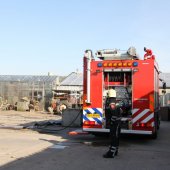 Caravanbrand Beeklaan Hillegom
